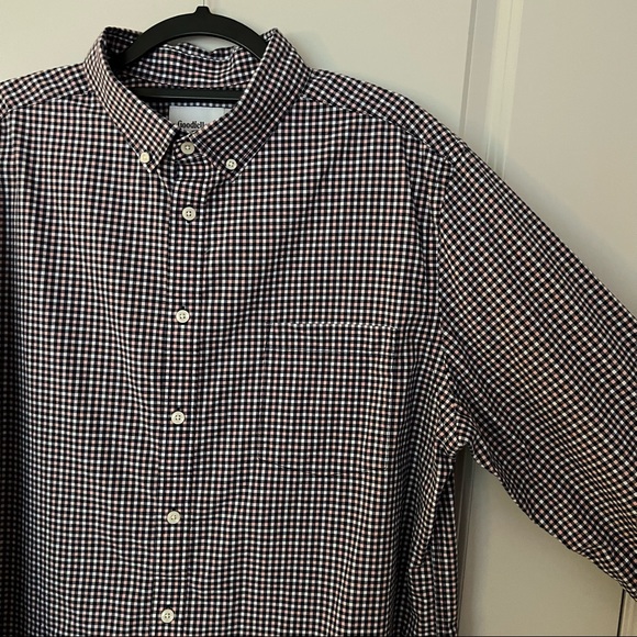 Goodfellow & Co mens long sleeve plaid button down shirt | size Extra Large - Picture 7 of 11